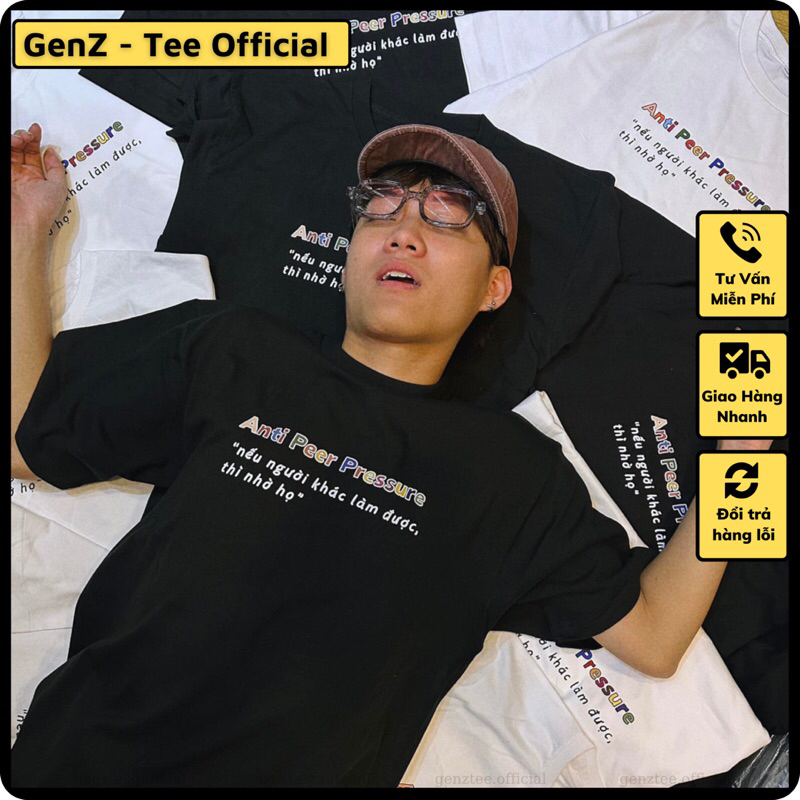Áo thun Anti Peer Pressure Nếu người khác làm được, thì nhờ họ hài hước phong cách trẻ trung nam nữ đủ size