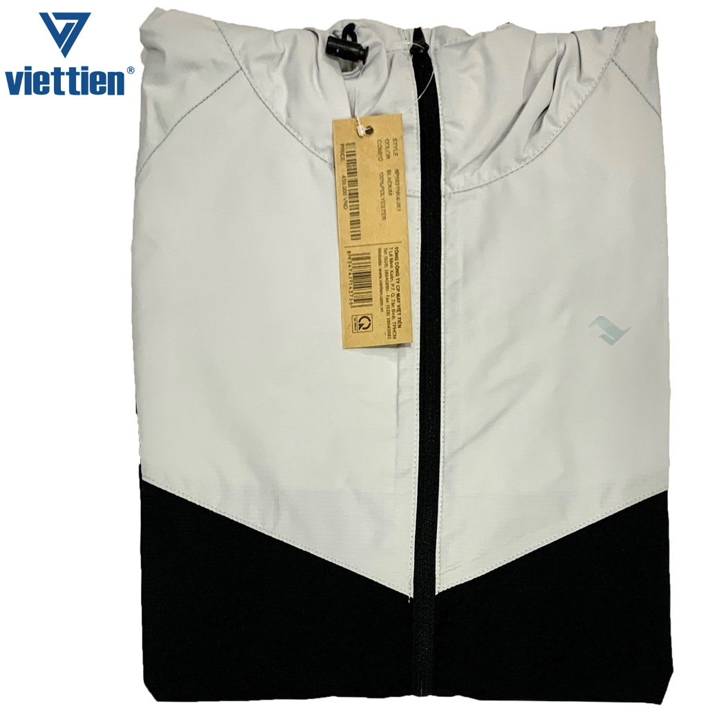 Viettien - Áo khoác chống nắng nam chất liệu Polyester 6R5017
