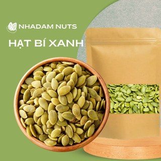 Hạt bí xanh tách vỏ sấy chín nhân hạt bí xanh ấn độ hạt dinh dưỡng tốt cho sức khỏe