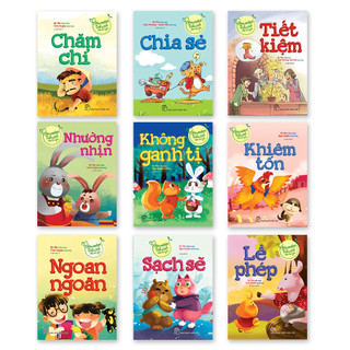 Sách - Combo 9 Cuốn Gieo Mầm Tính Cách Cho Bé Yêu