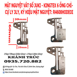 [6O-3LY-JK] R4608HODEOI Mặt nguyệt máy Vắt sổ Juki MO2500 6 ỐNG cự ly 3ly máy may công nghiệp