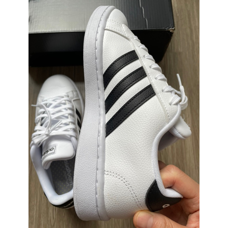 Thanh lý giày chính hãng adidas grand court nữ size 38 form nhỏ