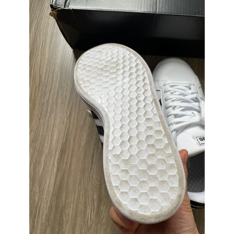 Thanh lý giày chính hãng adidas grand court nữ size 38 form nhỏ