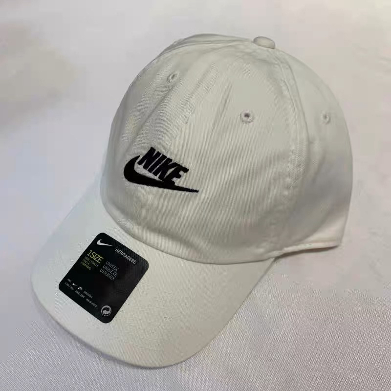 Nón lưỡi trai kaki màu be CAPSAIGON Thêu NIKEE trendy 2023 unisex nam nữ