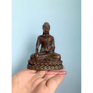 Tượng đồng Phật thích ca mâu ni 10 cm