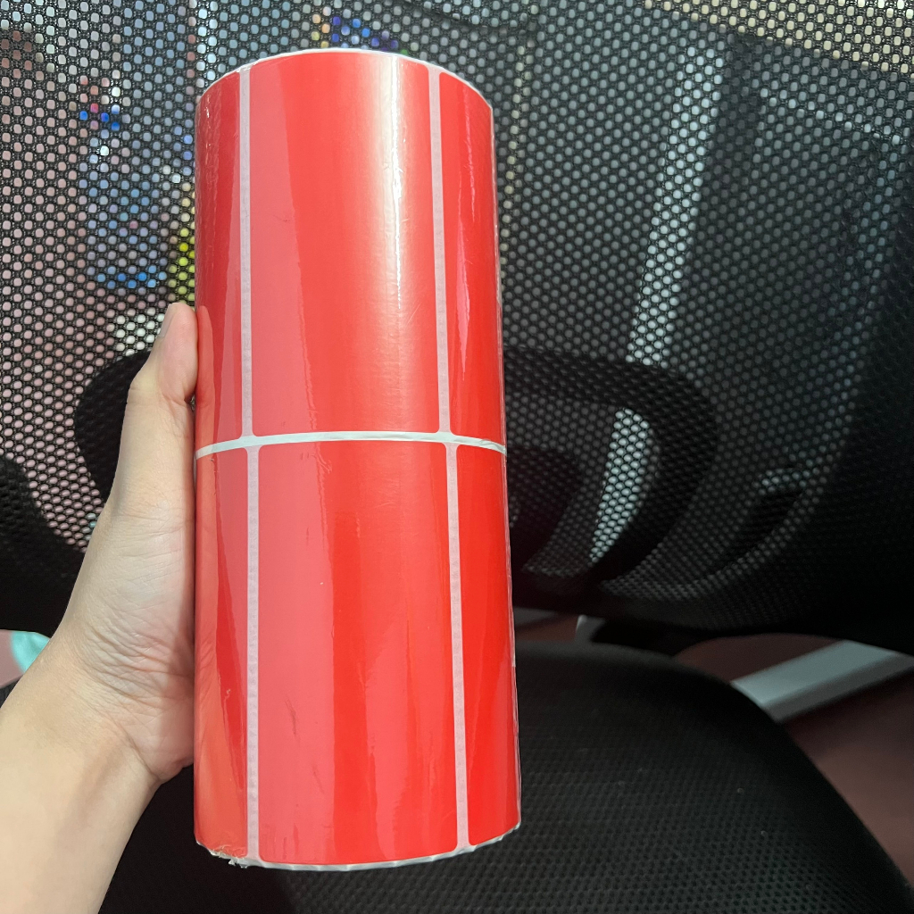 Giấy in nhiệt 100x50 - in đơn hàng , tem, mã vạch có sẵn keo dán