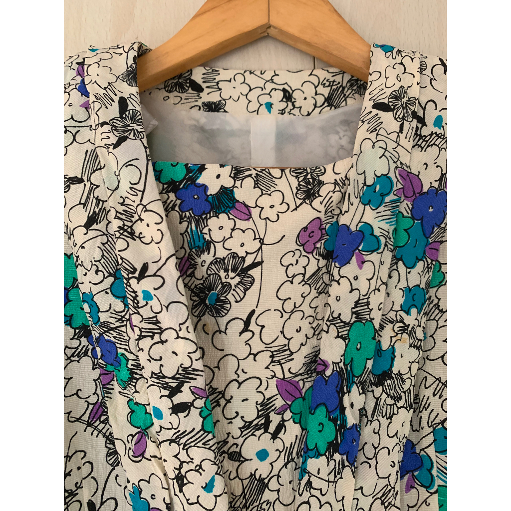 Áo hoa kiểu vintage