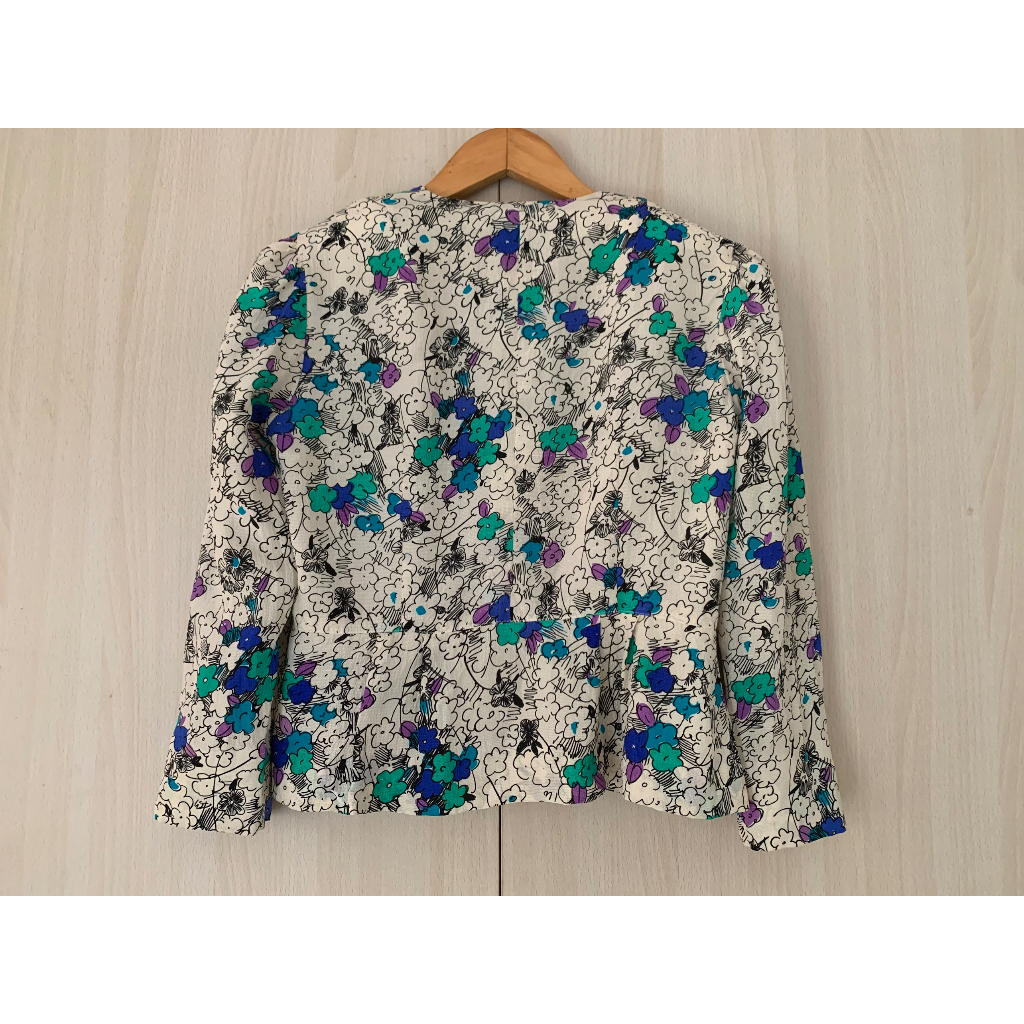 Áo hoa kiểu vintage