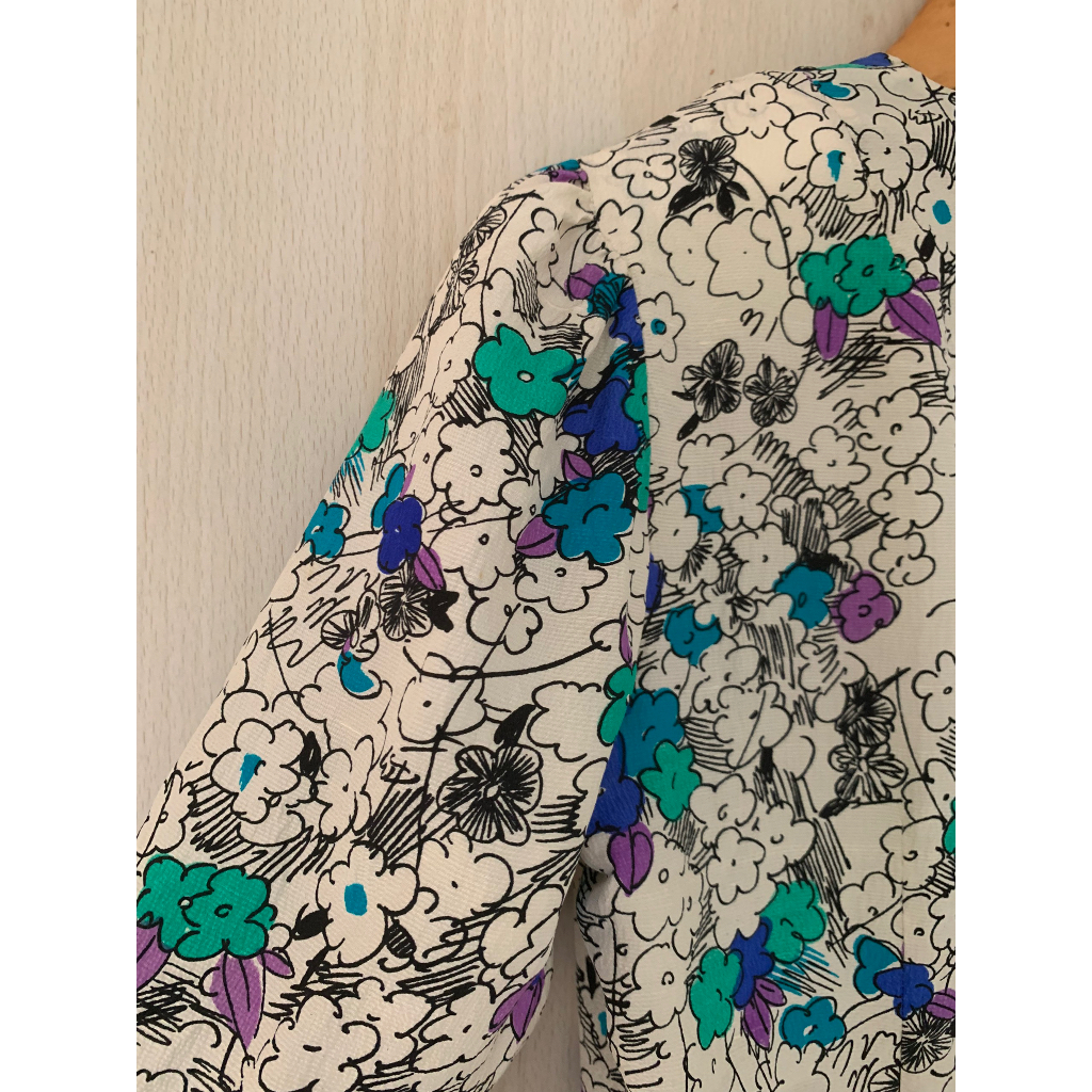 Áo hoa kiểu vintage