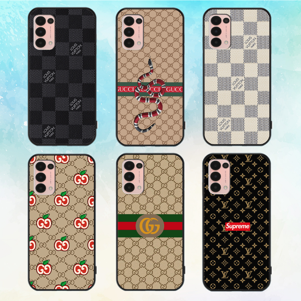 Ốp lưng Oppo Reno 5 4G / Reno 5 5G / Reno5 in hình họa tiết monogram thiết kế độc đáo, thời thượng .ốp chống sốc rẻ đẹp