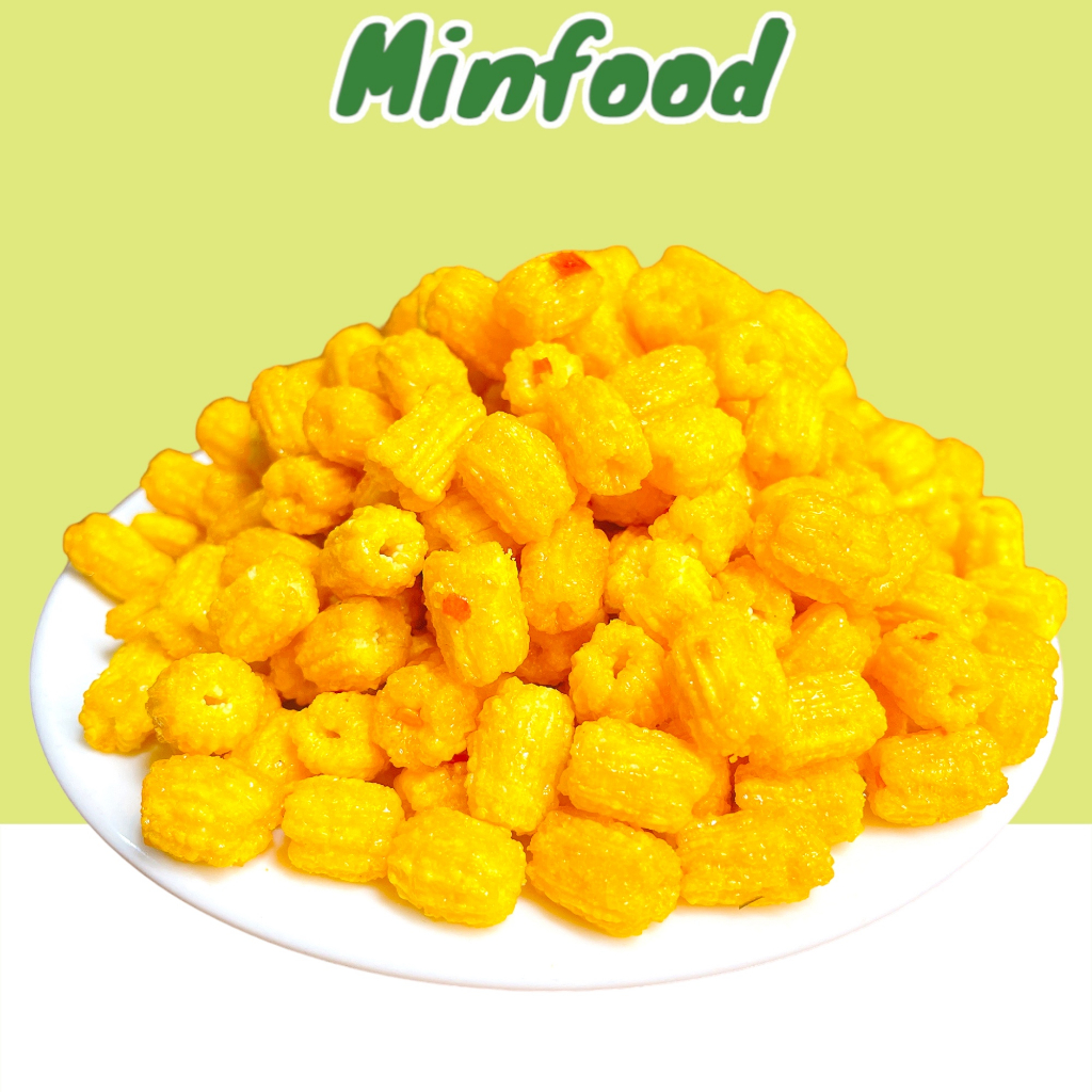 Nui Sấy Tẩm Gia Vị Minfood Nui Chiên Giòn Cay Loại 500GR