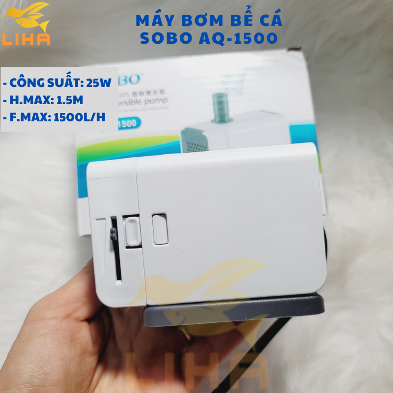 Máy Bơm Hút Cặn Sobo AQ-500 AQ1000 AQ1500 - Bơm Nước Bể Cá