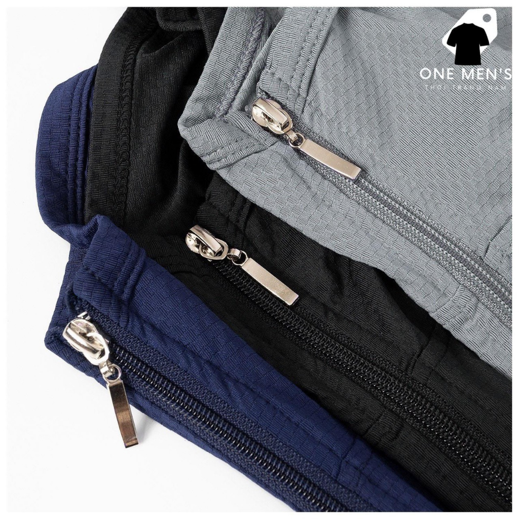 Áo chống nắng nam 2 lớp Dihu, áo nắng nam vải thông hơi co giãn 4 chiều ngắn tia UV kín mặt thâm hút mồ hôi