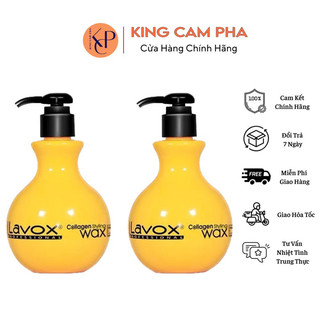 Wax tóc uốn tạo nếp tăng sóng bồng bềnh lavox collagen styling wax 300ml