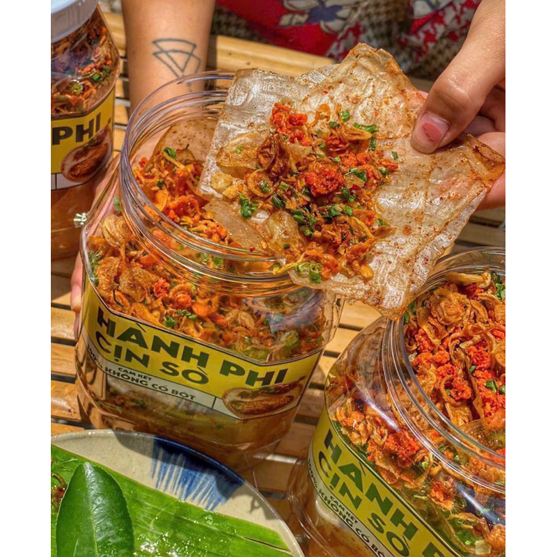 BÁNH TRÁNG HÀNH PHI TOK TOK