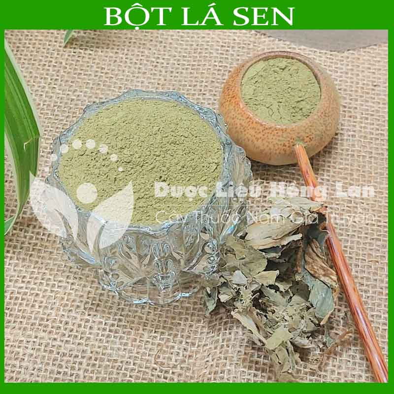 ✅ 500g Bột lá sen sấy lạnh 100% nguyên chất - giúp giảm mỡ béo, ngủ ngon - Hàng Công ty loại 1