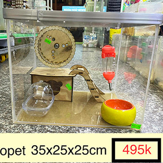 Tầng lửng toàn gỗ cho chuột hamster