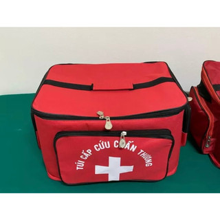 Túi sơ cứu đỏ 50x30x28cm, túi y tế to đại