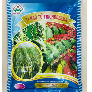 Nấm đối kháng - phân bón tỉ bào tử Trichoderma - bảo vệ bộ rễ, ủ phân hữu cơ,  xử lý rác thải túi 1kg
