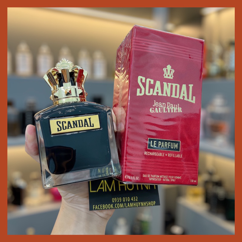 Nước hoa Nam SCANDAL LE PARFUM POUR HOMME 5ml - 10ml