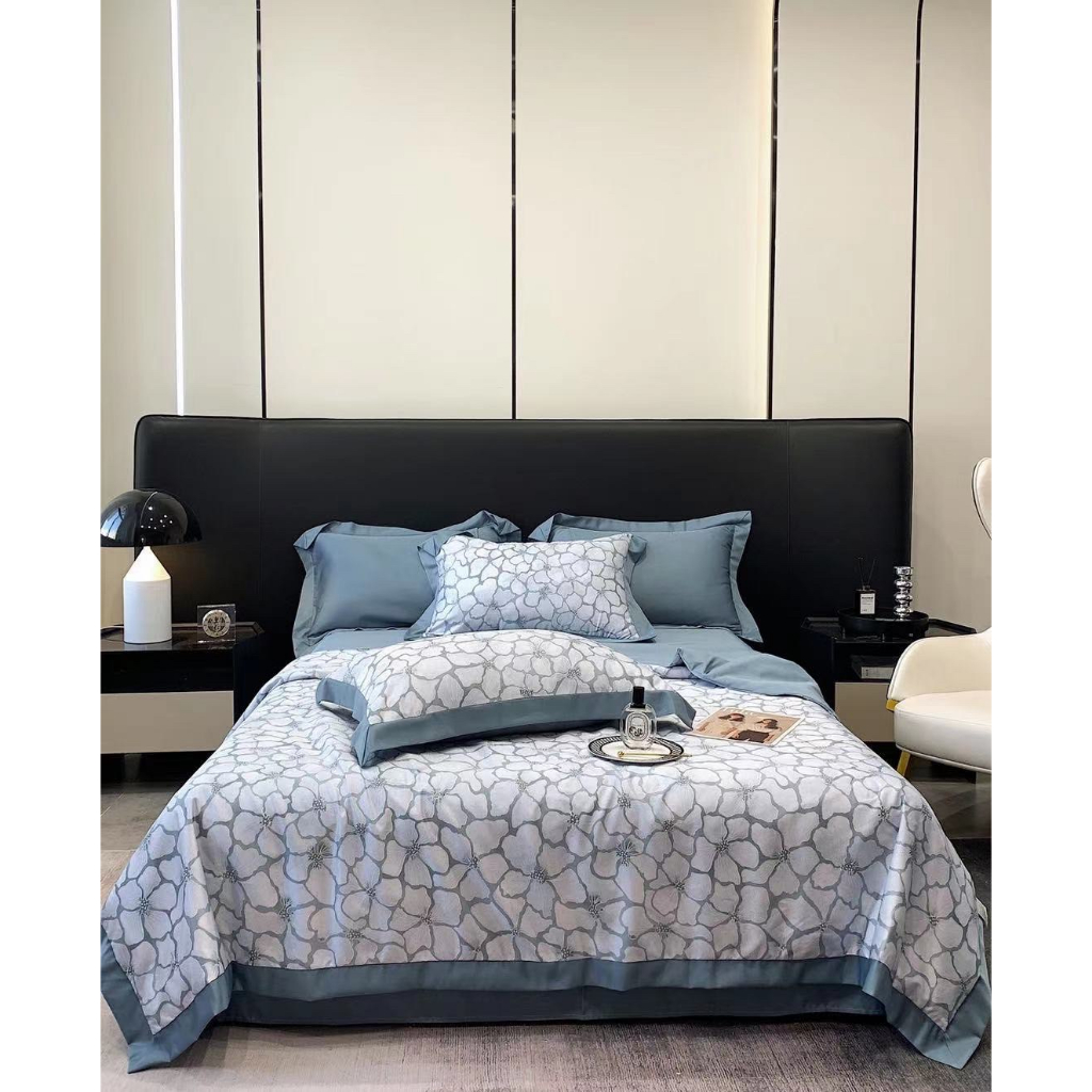 Set Lụa Thái Chăn Ga Gối 4 Món Mát Lạnh