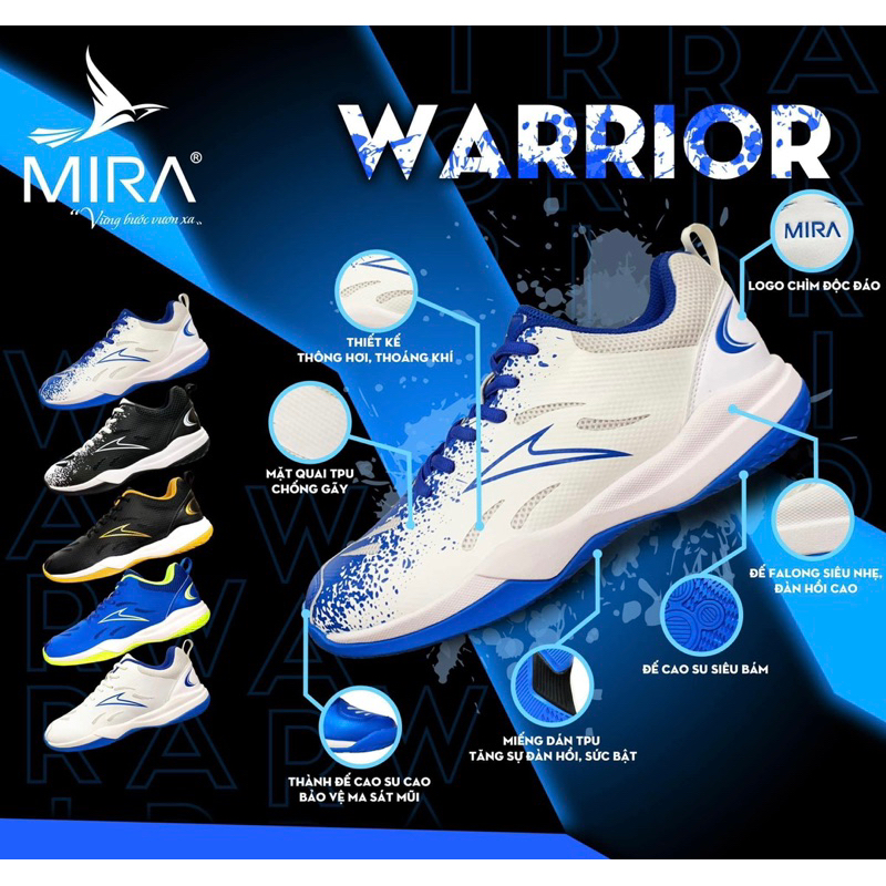 giày cầu lông Mira Warrior