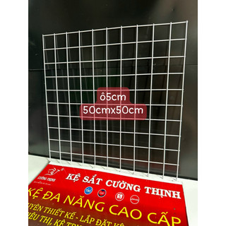 Lưới treo phụ kiên (kt 50cm x 50cm, ô vuông 3cm, 5cm...