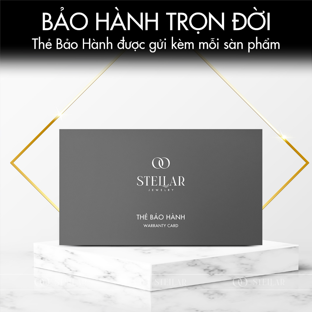 Nhẫn Nam Vonfram Stellar "The Canopus" Vát Khối Hình Thoi 3D - Cao Cấp Lịch Sự Không Gỉ - Bền Gấp 3 Nhẫn Nam Titan