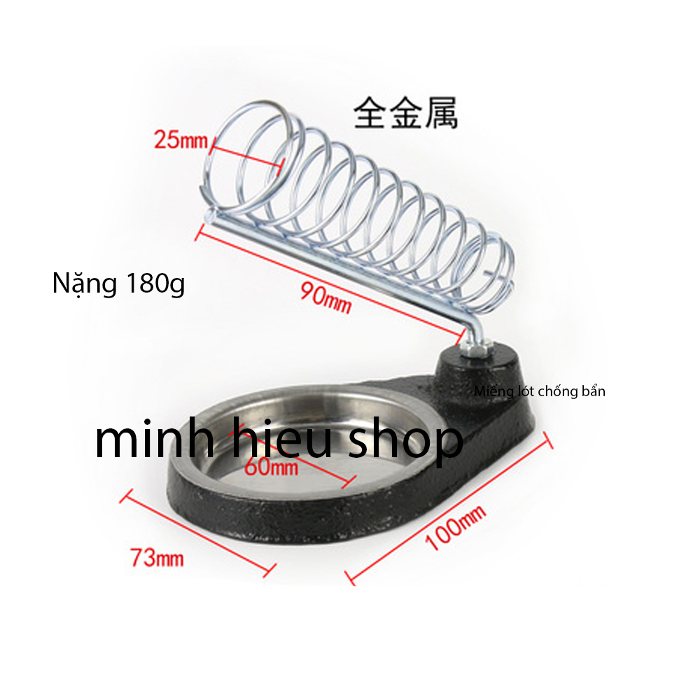 Kệ Hàn Lò Xo - Giá Để Máy Hàn mặt tròn_ Loại đẹp