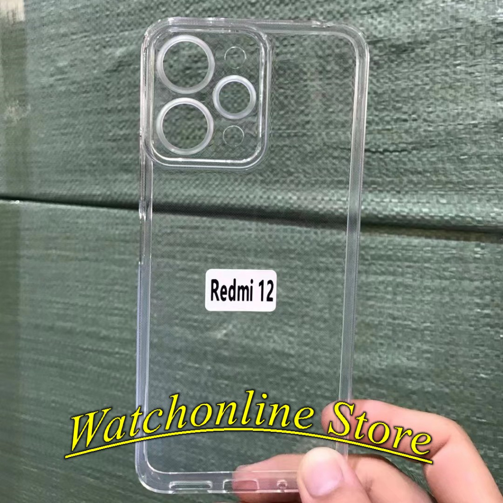 Ốp lưng dẻo chống va đập Xiaomi Redmi 12 4G bảo vệ 4 góc