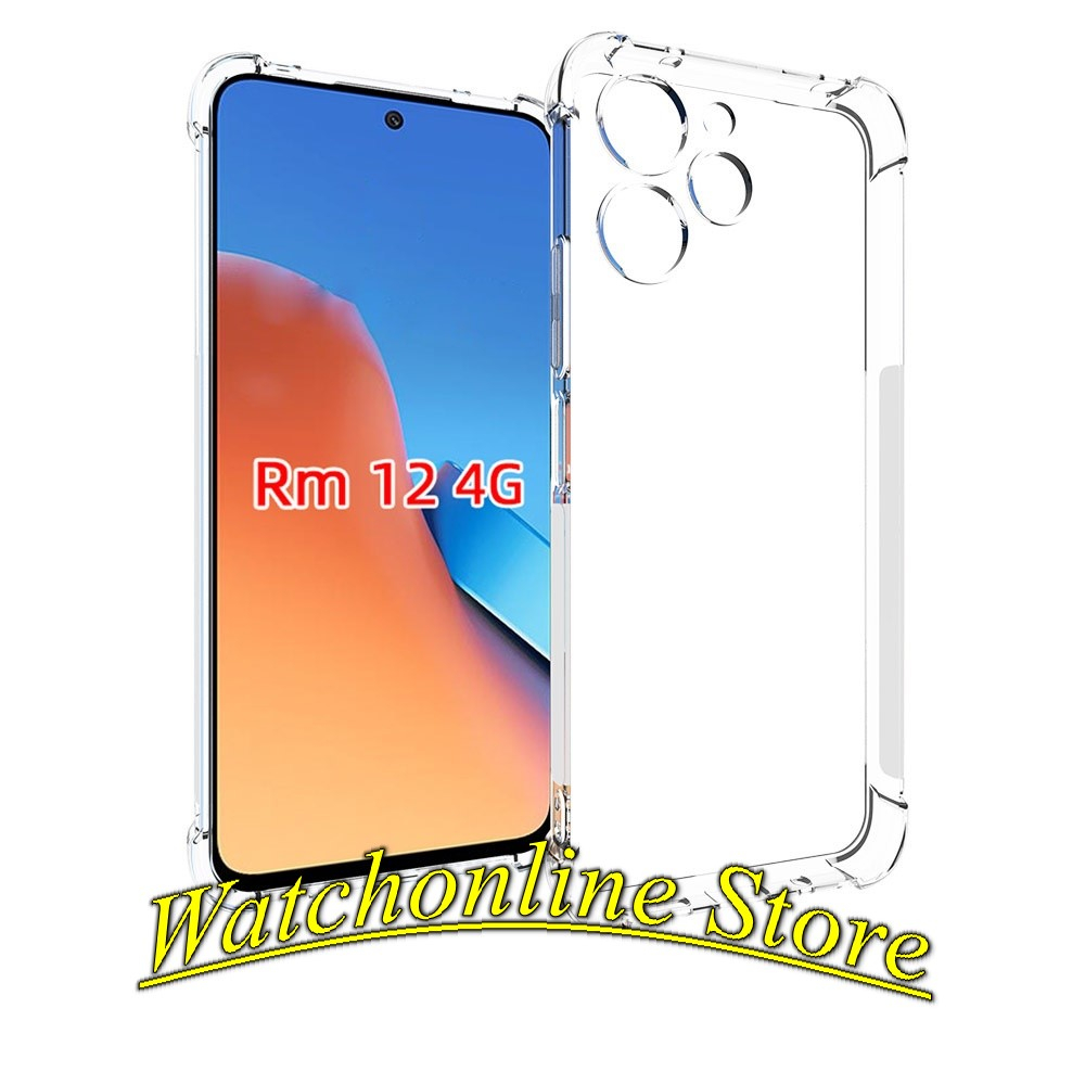 Ốp lưng dẻo chống va đập Xiaomi Redmi 12 4G bảo vệ 4 góc