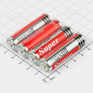 Vỉ 4 viên pin tiểu aa maxell aa màng co