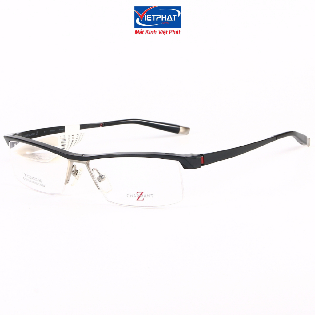Gọng kính cận CHARMANT Z-ZT11744_BK hàng hiệu Nhật Bản