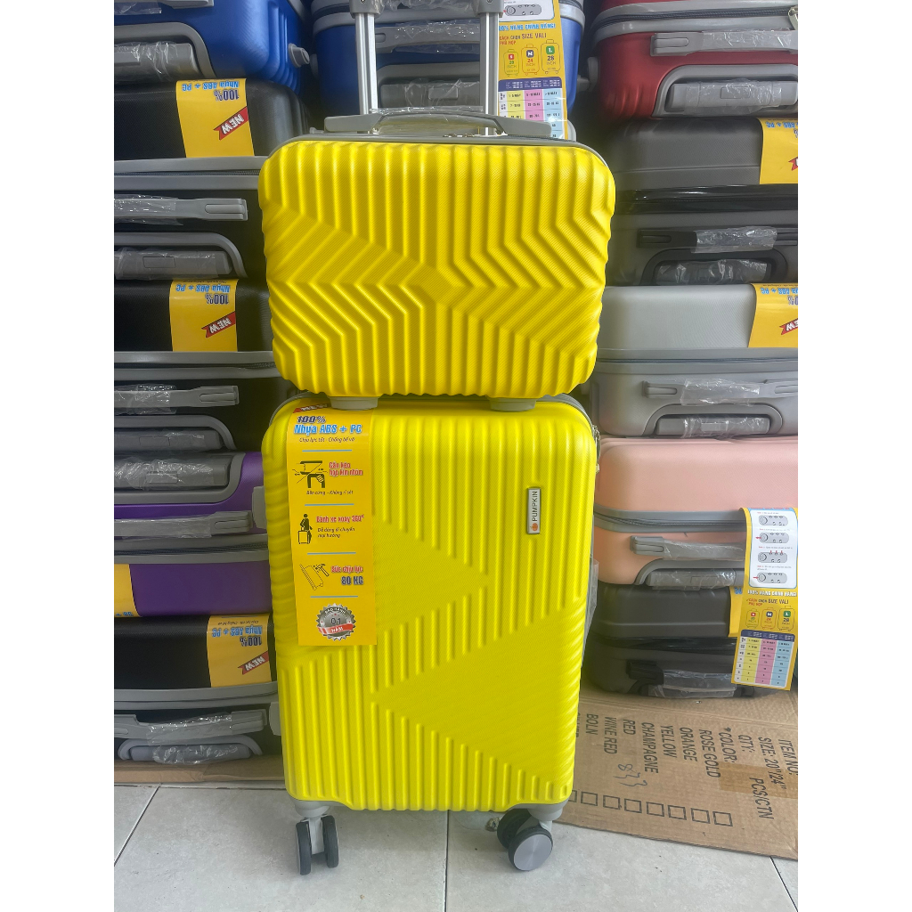 Vali size 20cm đủ màu giá sốc