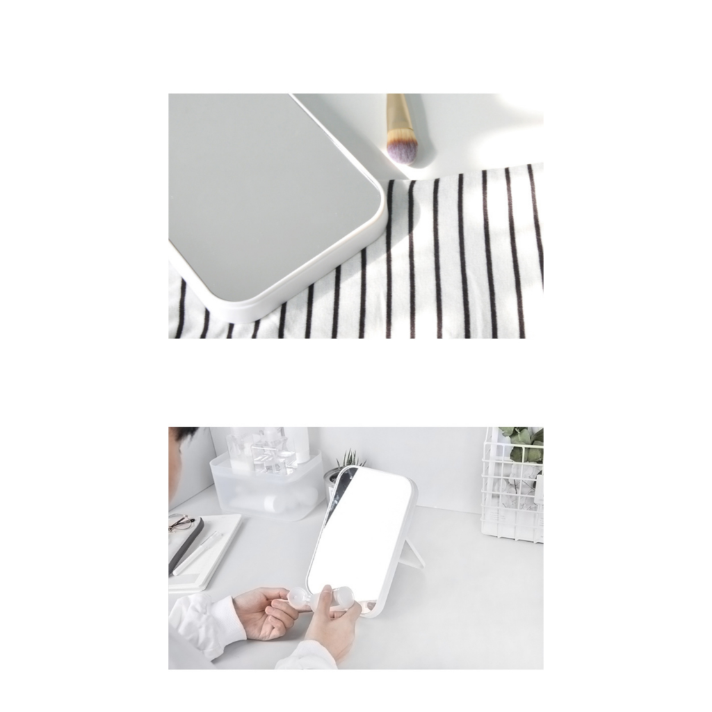 Gương Vuông Đơn Giản Phong Cách Nhật bản