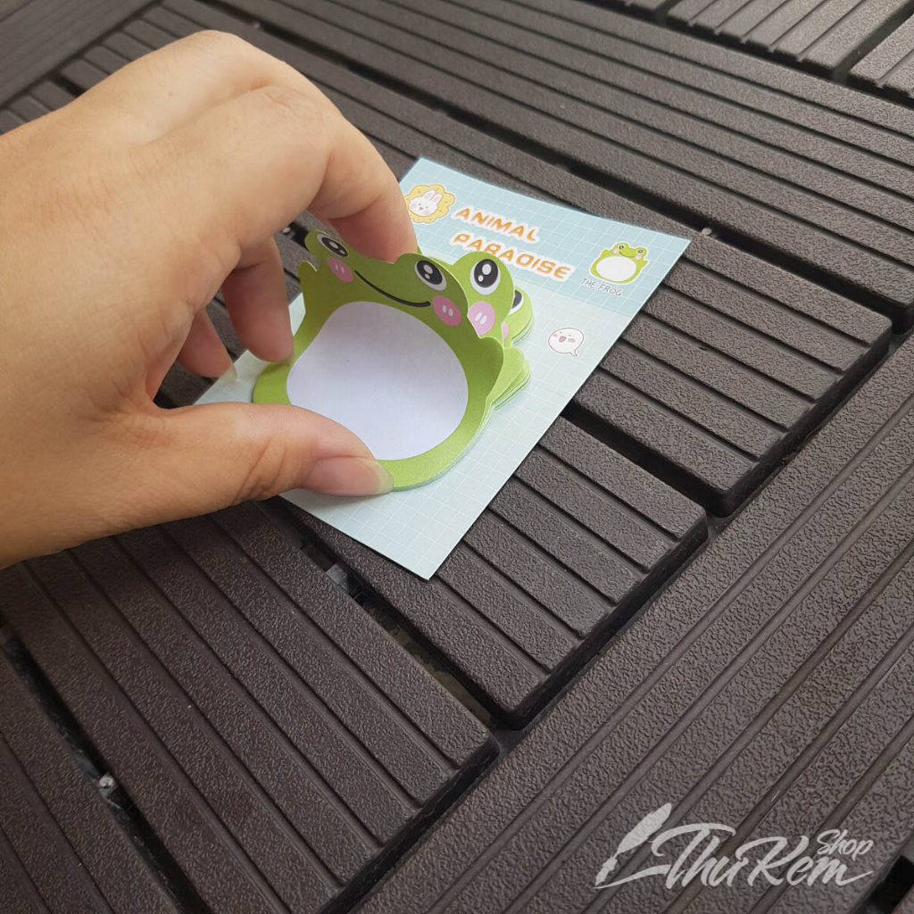 Giấy ghi chú, giấy note hình thú đáng yêu