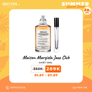 [Mẫu thử 10ml] Nước hoa nam Jazz Club của hãng MAISON MARTIN MARGIELA
