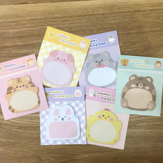Giấy note hình thú đáng yêu mẫu 2