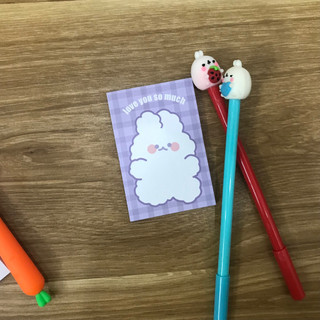 Giấy note cute màu tím