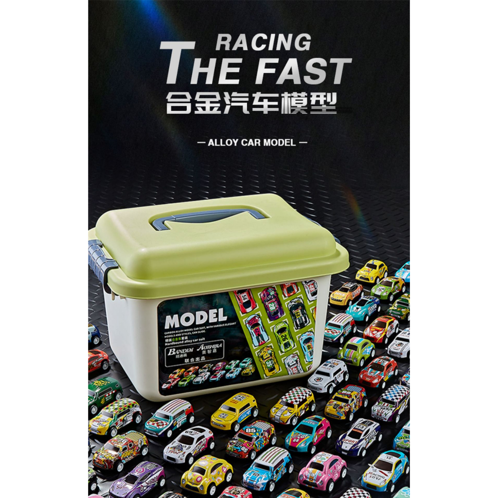 Bán Lẻ - Xe Ô Tô Đồ Chơi Hợp Kim Chạy Bánh Đà Loại 1 - Đồ Chơi Ô Tô Nhiều Màu Cho Bé