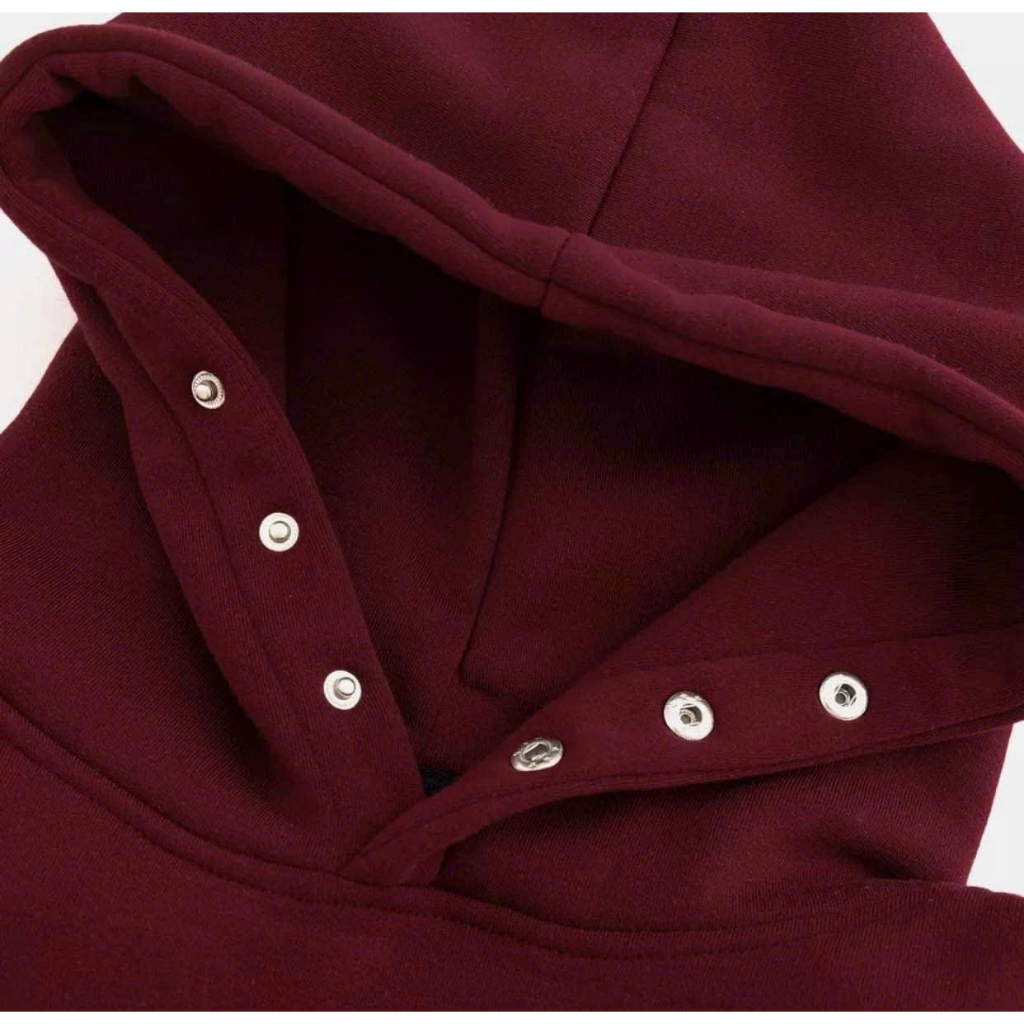 Áo Hoodie Cúc  Bấm Nỉ  Bông  In  Chữ Sine  2023 . Áo Hoodie  Cúc  Bấm  Nỉ  Bông  Form  Rộng Unisex