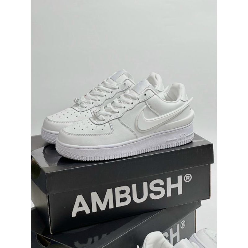 Shop (chuột sneaker) siêu phẩm giày AF1 AMBUSH TRẮNG FULL . MIỄN PHÍ SHIP
