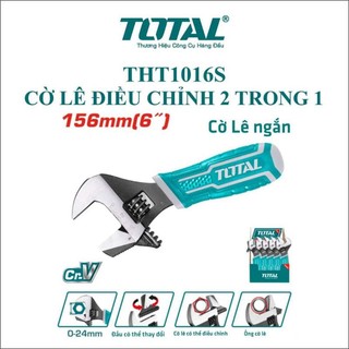 Mỏ lết 2 chức năng trong 1 loại 6 inch total tht1016s