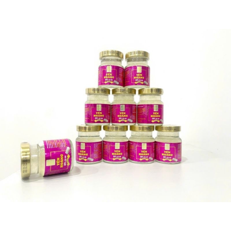 Combo 10 hủ yến sào collagen 30% yến, cho làn da săn chắc, ngăn ngừa lão hóa.