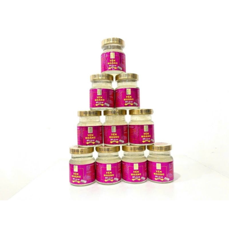 Combo 10 hủ yến sào collagen 30% yến, cho làn da săn chắc, ngăn ngừa lão hóa.