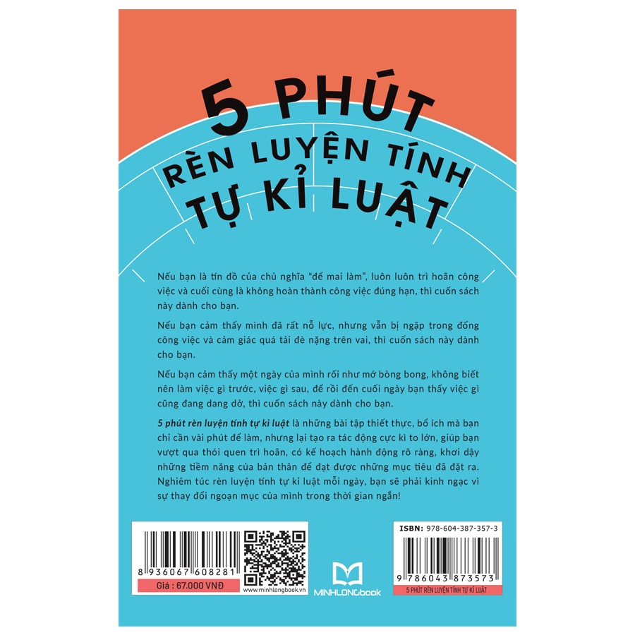 Sách: 5 Phút Rèn Luyện Tính Tự Kỷ Luật