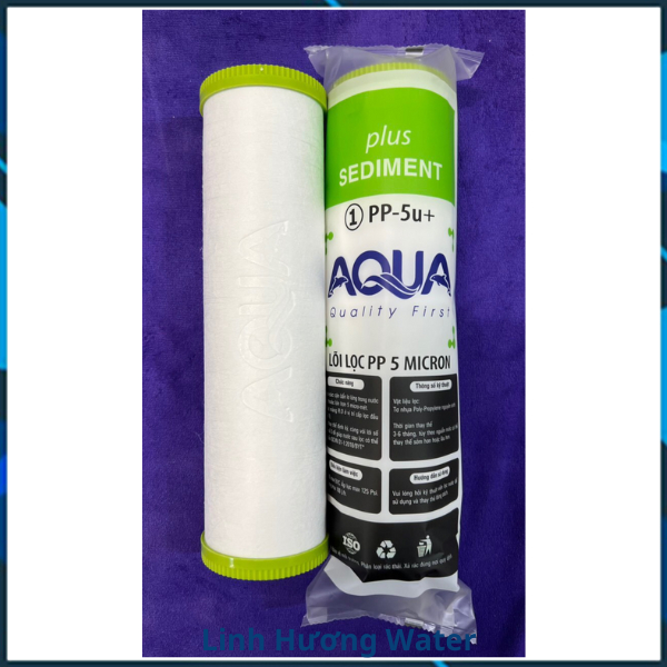 Bộ Lõi Lọc Nước Aqua số 123 chính hãng, dùng cho các máy lọc nước RO