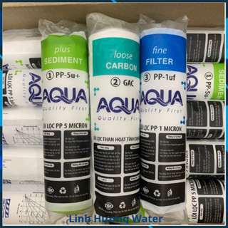 Bộ Lõi Lọc Nước Aqua số 123 chính hãng, dùng cho các máy lọc nước RO