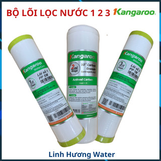 Bộ lõi lọc nước 123 Kangaroo chính hãng