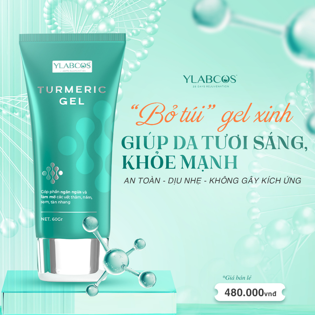 Gel Mờ Thâm Turmeric Gel DrLacir 60gr